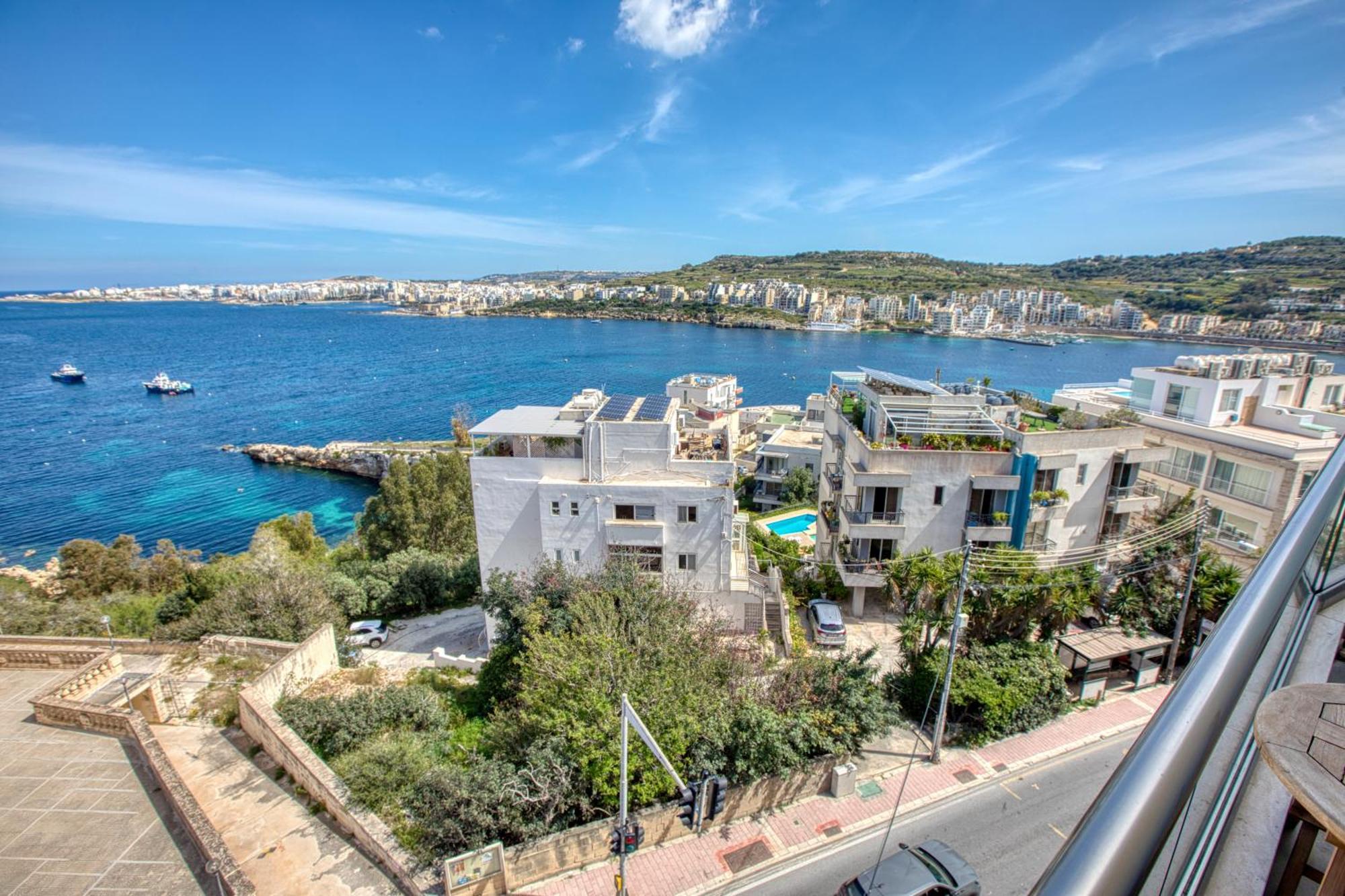 Blu Mar Sea View Apartments St. Paul's Bay Exterior photo